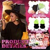 Bulk Halloween Earring Set - 36 Pairs Lightweight Acrylic Dangle Earrings with Ghost, Pumpkin & Skeleton Designs - 3 of 4