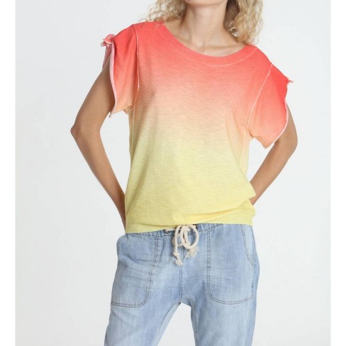 Women's Ombre Tie Tee - LABEL+thread - image 1 of 4