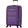 KWPZQEB Luggage 3 Piece Set, Softside Luggage Expandable with Upright Spinner and TSA Lock, 20"+24"+28" Lightweight Luggage Travel Set - 4 of 4