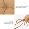 ARTPLAN All Weather Chair Outdoor Cushions Settee Loveseat Bench Cushions Set of 5 Wicker Tufted Pillow for Patio Outdoor Furniture - 4 of 4