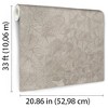 Veer Decor Luminous Leaf Collage on Foil with Ultra Fine Emboss Wallpaper - 3 of 4