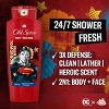 Old Spice Men’s 2-in-1 Body & Face Wash, Superman Edition, 24/7 Shower Fresh, Bright Citrus & Cosmos Scent, 24 oz - 2 of 4