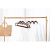 J&V Textiles 120 Pack - Premium Velvet Non-Slip Hanger with 360 Degree Rotatable Hook - 4 of 4
