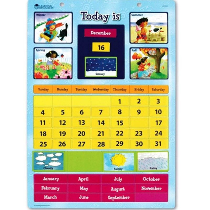 Learning Resources Magnetic Learning Calendar, 5 of 8