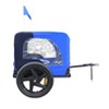 DOMETOUR Pet Trailer Pet Stroller for Small & Medium Dogs Easy Fold, Quick-Release Wheel, Non-Slip Floor, Internal Leash - 3 of 4