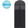 Plixio 60" Black Garment Bags for Hanging Clothes, Men Suit Bag for Travel and Clothing Closet Storage of Dress Shirts Coats Suit (Black-60 Pack: 60") - 2 of 4