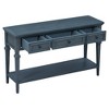CAVINAS Modern Console Table with 3 Drawers and Open Shelf,50 inch Rectangle Entryway Table for Living Room,Hallway - 4 of 4