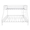 Extra Large Metal Bunk Bed with a Sturdy Frame, Reinforced Guardrails, Ladder, and Easy Assembly - 4 of 4