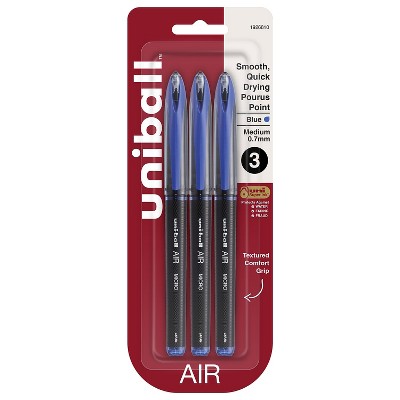 uni-ball AIR Rollerball Pens Bold Point Blue Ink 1926810