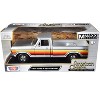 1979 Ford F-150 Custom Pickup Truck Silver Metallic with Stripes "American Classics" Series 1/24 Diecast Model Car by Motormax - 3 of 3