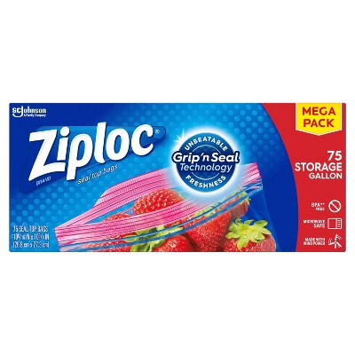 3 gallon ziploc bags