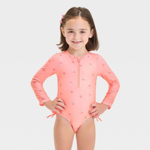 Long sleeve swimsuit for baby girl online