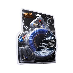 PowerBass AWK-40 - 4 Gauge A/S Complete Amplifier Wiring Kit - 1 of 1