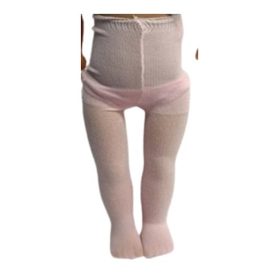 Versatile 18 inch Doll Pink Tights Also Compatible with Baby Dolls