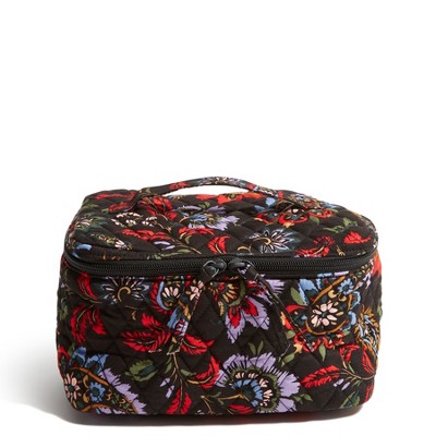 Vera Bradley Women's Outlet Cotton Essential Large Brush Up Cosmetic