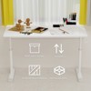 KWPZQEB Standing Desk Adjustable Height, Sit Stand Up Home Office Desk for Children and Adults - 4 of 4