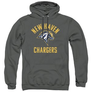 University of New Haven Official Unh Chargers Logo Adult Pull-Over Hoodie - 1 of 4