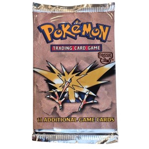 Pokemon OS3 Fossil Booster Pack | Zapdos - 1 of 3