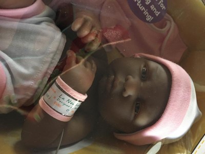 Jc Toys La Newborn 14 Girl Baby Doll 9pc Set - Pink Romper : Target