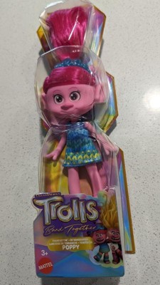 Dreamworks Trolls Band Together Trendsettin’ Trio Fashion Dolls with Queen Poppy, Spruce Bruce & Floyd