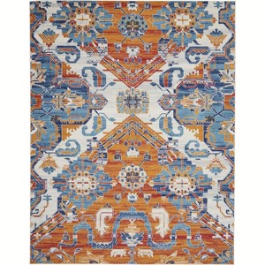 Nourison Passion Floral Geometric Indoor Rug - 1 of 4