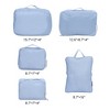 REGALWOVEN Travel Storage Lightweight Travel Toiletry Bag Sets 6 Set - 2 of 4