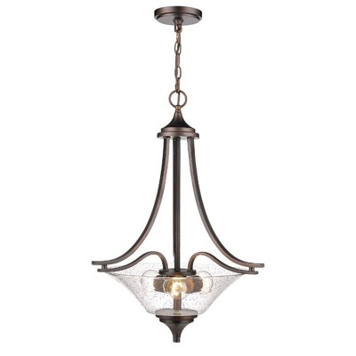 Millennium Lighting Natalie 3 - Light Pendant in  Rubbed Bronze