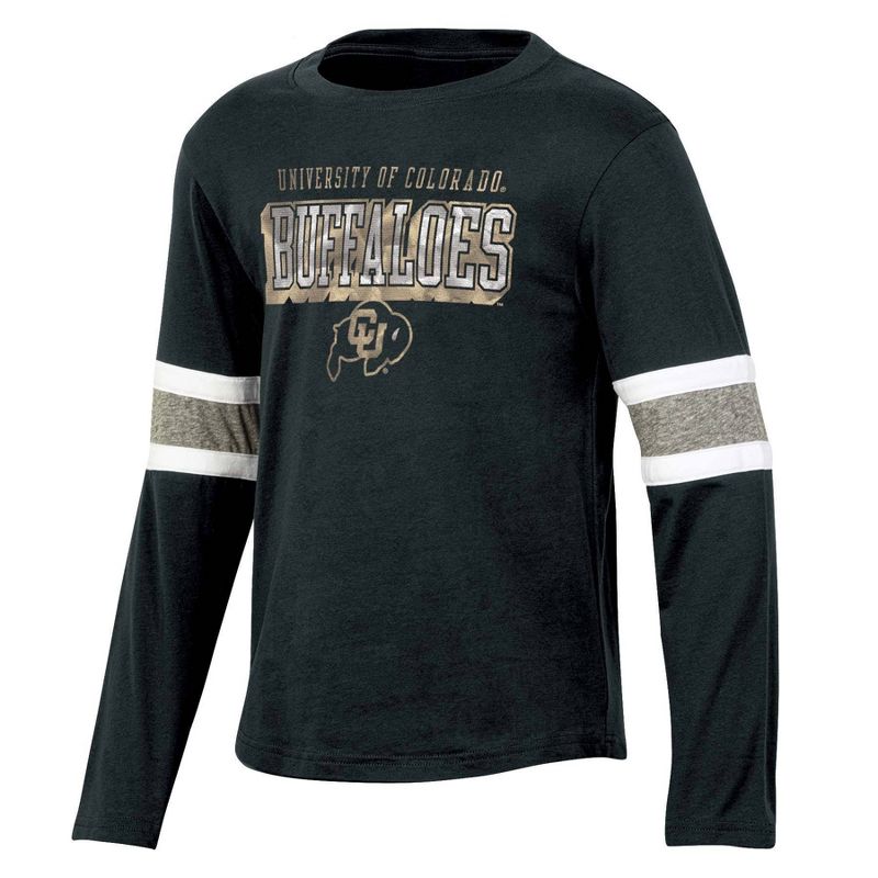 NCAA Colorado Buffaloes Boys&#39; Long Sleeve T-Shirt, 1 of 4