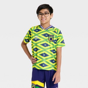 Boys' Umbro Brazil Soccer Jersey - Green : Target