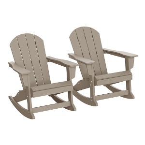 WestinTrends  Outdoor Patio Porch Rocking Adirondack Chair - 1 of 4