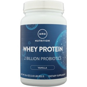 MRM Natural Whey Protein Powder - Rich Vanilla 32.6 oz - 1 of 4