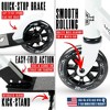 Rush 125 Folding Kick Scooter – Light-Up Wheels, Adjustable Handlebar, Carbon Steel Frame – Madd Gear - 4 of 4