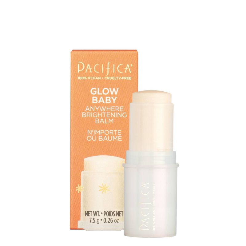 Pacifica Glow Baby Anywhere Brightening Balm - 0.26oz, 1 of 4