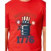 Fourth Of July Men's Party Like It's 1776 Parody Funny T-Shirt - 4 of 4
