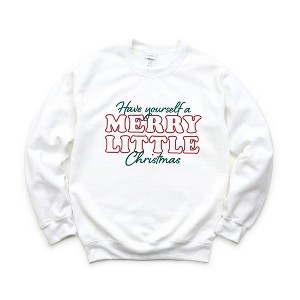 Simply Sage Market Women's Graphic Sweatshirt Merry Little Christms - 1 of 4