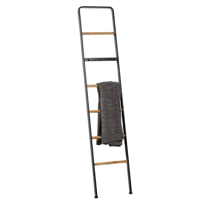 Contemporary Metal Ladder Black - Olivia & May