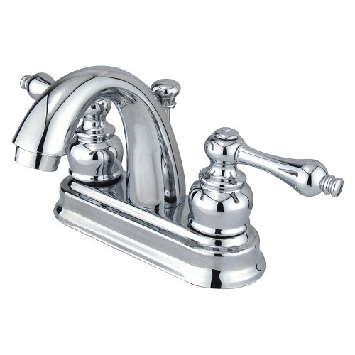 Restoration Classic Bathroom Faucet Chrome - Kingston Brass, Grey