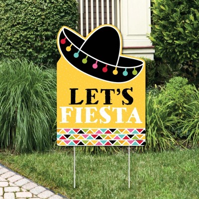 Fiesta Tin Signs  Fiesta Party Supplies