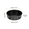 Unique Bargains Removable Loose Bottom Cake Pan 1 Pc - 2 of 4