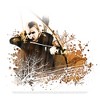 Men's The Lord of the Rings Fellowship of the Ring Legolas Paint Splatter T-Shirt - 2 of 4