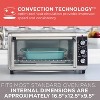 BLACK+DECKER 8-Slice Extra Wide Convection Toaster Oven, TO3250XSB, Fits 9"x13" Oven Pans and 12" Pizza, Stainless Steel/Black - image 3 of 4