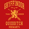 Junior's Harry Potter Gryffindor Quidditch Gold Team Seeker T-Shirt - image 2 of 4