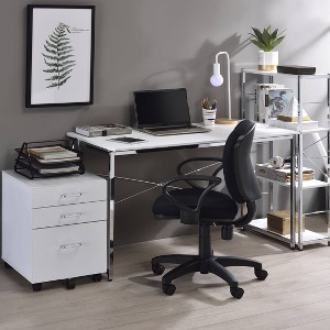 NicBex Home Office Desks Metal Sled Base Writing Desk Computer Desk Office Desk for Home, Office - 1 of 4