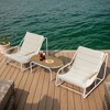 Hrinhom 3-Pieces Outdoor Lounge Chair Set,Patio Chair With Cushion And Side Table - 3 of 4