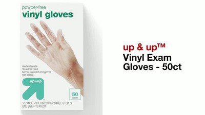 Nitrile Exam Gloves - 50ct - Up & Up™ : Target