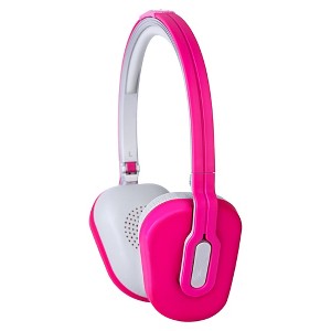 Altec Lansing Over the Head Foldable Headphone with Mic, Pink - MZX662 - 1 of 2