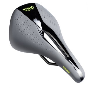 Delta Cycle Comfort Gel Saddle Bike Seat Cover - Gray - 1 of 4