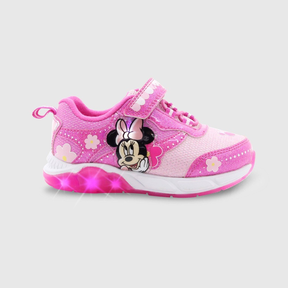 Toddler Minnie Mouse Sneakers - Pink 9T