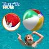 4E's Novelty Beach Balls [3 Pack] 20" Inflatable Beach Balls for Kids - Beach Toys for Kids & Toddlers, Pool Games, Pool Toy - 3 of 4