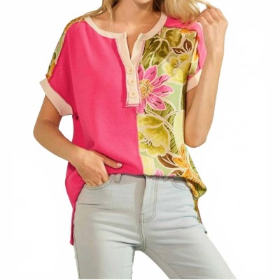 Women's Kassidy Floral Top - 7th Ray